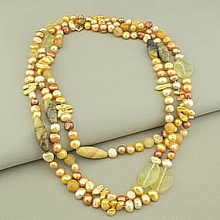 картинка Бусы Яшма Жемчуг 164 см от магазина Wolves