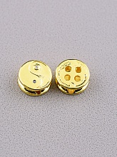 картинка Вставка Фианит 10х4 (позолота 18к) от магазина Wolves