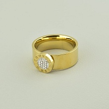 картинка Кольцо 'XUPING' Фианит (позолота 18к (лимонная)) от магазина Wolves