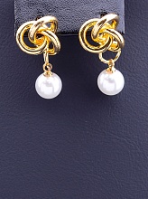 картинка Серьги 'FJ' 25х12мм от магазина Wolves