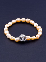 картинка Браслет 'SUNSTONES' Жемчуг 18 см от магазина Wolves