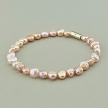 картинка Браслет 'SUNSTONES' Жемчуг 18 см от магазина Wolves