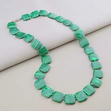 картинка Бусы Малахит 63 см от магазина Wolves