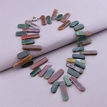 картинка Бусы Яшма 47 см от магазина Wolves