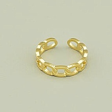 картинка Кольцо 'XUPING' (позолота 18к (лимонная)) от магазина Wolves