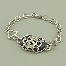 картинка Браслет 'Abella' Фианит 19 см от магазина Wolves