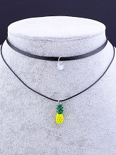 картинка Чокер 'FJ' Сrystal Эко кожа 30 см от магазина Wolves