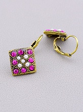 картинка Серьги 'Fashion' Сrystal Бижутерный сплав от магазина Wolves