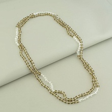 картинка Бусы 'SUNSTONES' Чешский хрусталь 132 см от магазина Wolves