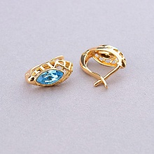картинка Серьги 'XUPING' Swarovski  (позолота 18к) от магазина Wolves