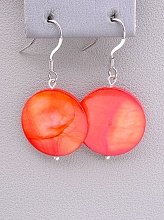 картинка Серьги 'SUNSTONES' Перламутр от магазина Wolves