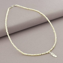 картинка Подвеска 'SUNSTONES' Жемчуг 39 см от магазина Wolves