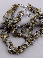 картинка Бусы+Браслет Лабрадор 43 см () от магазина Wolves