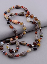 картинка Бусы Яшма Агат 90 см от магазина Wolves