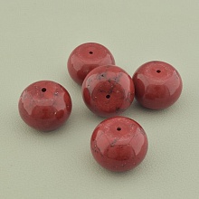 картинка Кабошон из Яшмы, коричневый 21х16 мм от магазина Wolves