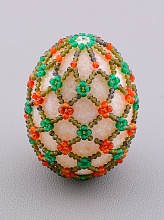 картинка Пасхальное Яйцо 'SUNSTONES' Яшма-Сердолик-Обсидиан Яшма от магазина Wolves