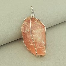 картинка Кулон Кварц 63х30мм от магазина Wolves