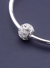 картинка Шарм Фианит 9х11 (родий) от магазина Wolves