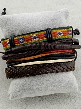 картинка Браслет Эко кожа 17 см от магазина Wolves