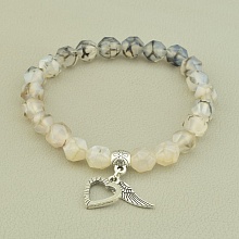 картинка Браслет 'SUNSTONES' Агат 17 см от магазина Wolves