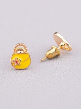 картинка Серьги 'Fashion' Эмаль Бижутерный сплав от магазина Wolves