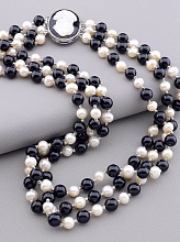 картинка Бусы Жемчуг Агат Перламутр 45 см от магазина Wolves