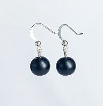 картинка Элитные Серьги Шунгит №1 от магазина Wolves