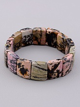 картинка Браслет Родонит 20 см от магазина Wolves