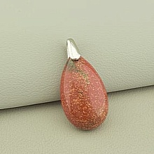 картинка Кулон Яшма 35x20мм от магазина Wolves