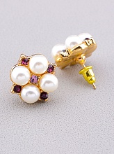 картинка Серьги 'Fashion' Майорка Бижутерный сплав от магазина Wolves