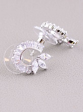 картинка Серьги 'XUPING' Фианит  (родий) от магазина Wolves