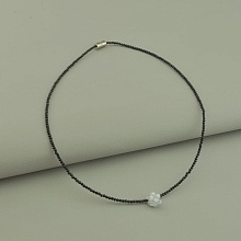 картинка Подвеска 'SUNSTONES' Шпинель Циркон 38 см от магазина Wolves