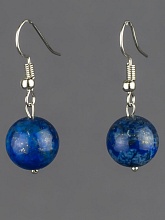 картинка Элитные Серьги Лазурит №2 от магазина Wolves