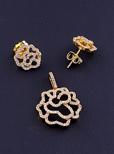 картинка Набор 'XUPING' Фианит (позолота 18к) от магазина Wolves