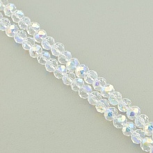 картинка Нитка Чешский хрусталь 43 см 7 5 мм (Без замка) от магазина Wolves