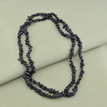 картинка Бусы 'SUNSTONES' Каирская ночь 110 см от магазина Wolves