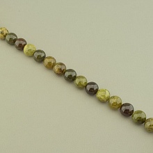 картинка Нитка Гранат 39 см 14 мм (Без замка) от магазина Wolves