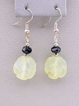 картинка Серьги Агат Чешский хрусталь от магазина Wolves