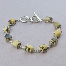 картинка Браслет Яшма 20 см от магазина Wolves