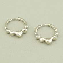 картинка Серьги 'XUPING'  (родий) от магазина Wolves