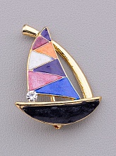 картинка Брошь Эмаль 40x32мм от магазина Wolves