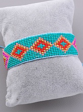 картинка Браслет Бисер 17 см от магазина Wolves