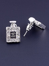 картинка Серьги Сrystal (родий) от магазина Wolves