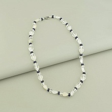 картинка Бусы 'SUNSTONES' Горный хрусталь Каирская ночь Чешский хрусталь 47 см от магазина Wolves