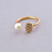 картинка Кольцо 'XUPING' Майорка  (позолота 18к) от магазина Wolves