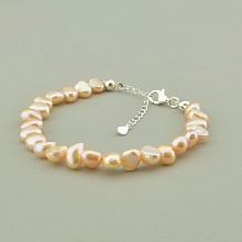 картинка Браслет 'SUNSTONES' Жемчуг 16 см от магазина Wolves