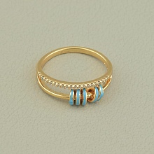 картинка Кольцо 'XUPING' Фианит (позолота 18к) от магазина Wolves