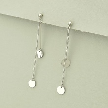 картинка Серьги 'XUPING' (родий) от магазина Wolves