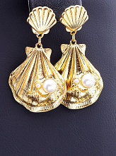 картинка Серьги Жемчуг Жемчуг 'FJ' от магазина Wolves