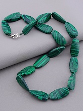 картинка Бусы Малахит 60 см от магазина Wolves